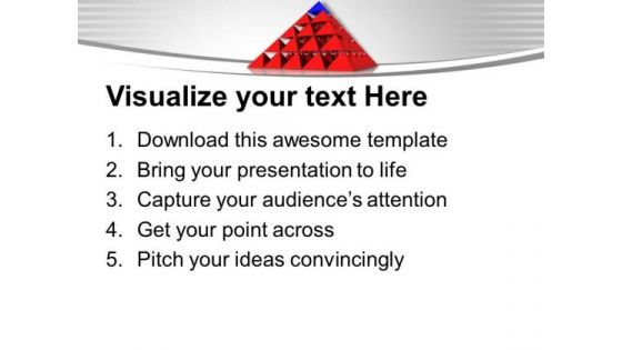 Pyramid For Sales Growth PowerPoint Templates Ppt Backgrounds For Slides 0413