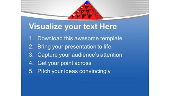 Pyramid For Sales Growth PowerPoint Templates Ppt Backgrounds For Slides 0413