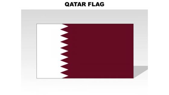 Qatar Country PowerPoint Flags