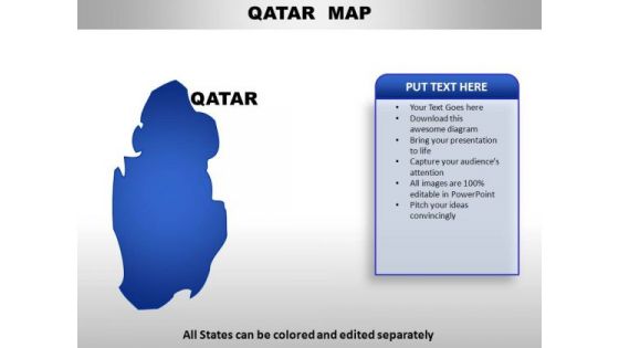 Qatar PowerPoint Maps