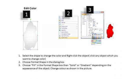 Qatar PowerPoint Maps