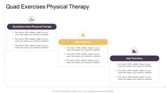 Quad Exercises Physical Therapy In Powerpoint And Google Slides Cpb