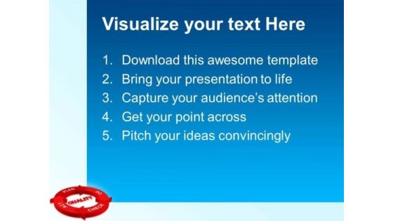 Quality Process Business PowerPoint Templates And PowerPoint Themes 0512