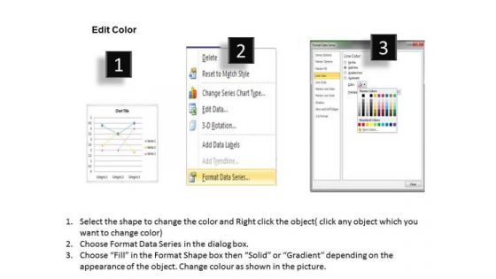 Quantitative Data Analysis Driven Economic Line Chart PowerPoint Slides Templates