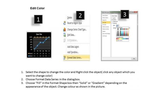 Quantitative Data Analysis Driven Economic Status Line Chart PowerPoint Slides Templates