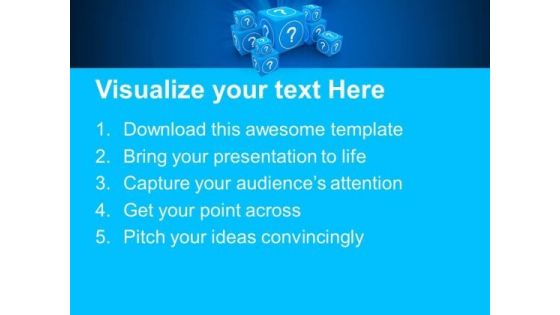 Question And Guessing Concept Business PowerPoint Templates And PowerPoint Themes 0812