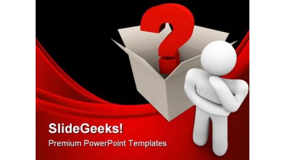 Question Business PowerPoint Template 1110 Question Business PowerPoint Template 1110