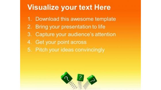 Question Concept Symbols PowerPoint Templates And PowerPoint Themes 0912