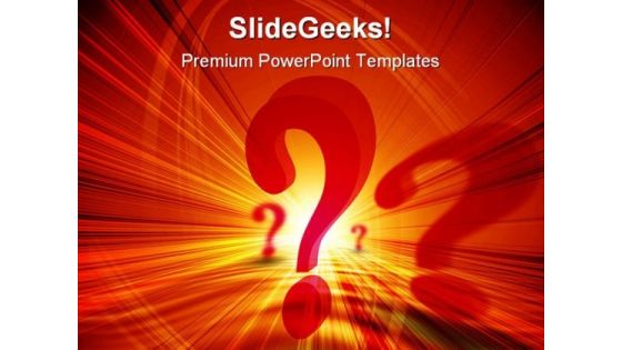 Question Marks Business PowerPoint Themes And PowerPoint Slides 0511 Question Marks Business PowerPoint Themes And PowerPoint Slides 0511