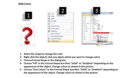 Question Marks PowerPoint Graphics