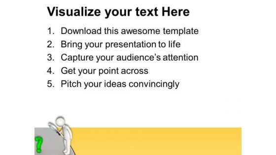 Question Search Is Very Important PowerPoint Templates Ppt Backgrounds For Slides 0713