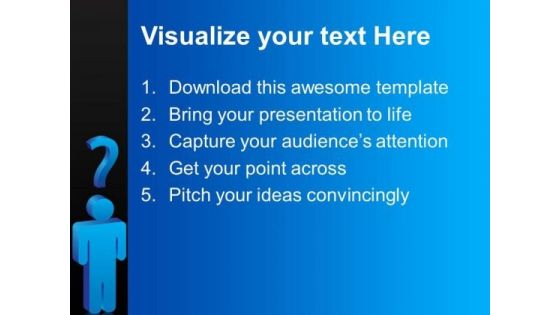 Questions Business PowerPoint Templates And PowerPoint Themes 0412