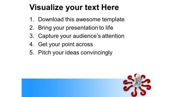 Questions Can Not Let You Down PowerPoint Templates Ppt Backgrounds For Slides 0713