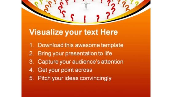 Questions Leadership PowerPoint Templates And PowerPoint Backgrounds 0811