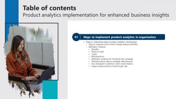 R75 Product Analytics Implementation For Enhanced Business Insights Table Of Contents Data Analytics V
