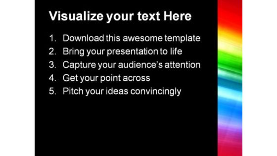 Rainbow Abstract PowerPoint Themes And PowerPoint Slides 0411