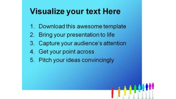Rainbow People Success PowerPoint Templates And PowerPoint Backgrounds 0611