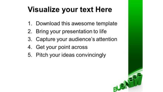 Raising Business Future PowerPoint Templates And PowerPoint Themes 0612