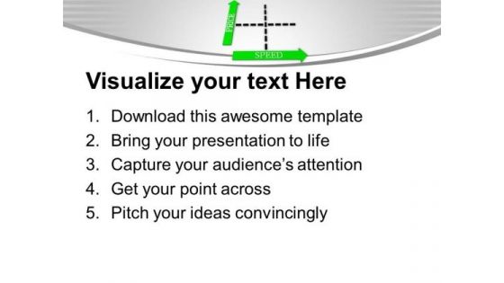 Ratio Of Price Speed Shown By Arrows PowerPoint Templates Ppt Backgrounds For Slides 0313