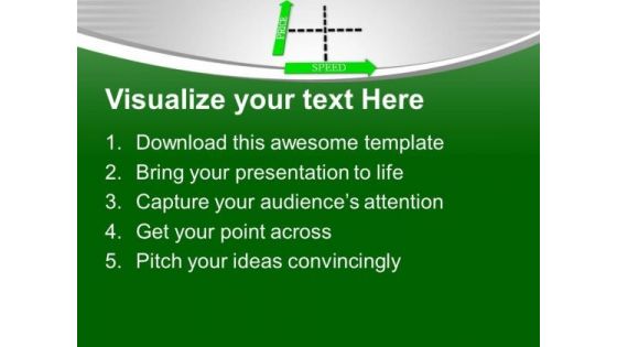 Ratio Of Price Speed Shown By Arrows PowerPoint Templates Ppt Backgrounds For Slides 0313