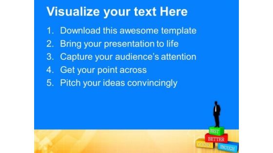Reach On First Place In Business PowerPoint Templates Ppt Backgrounds For Slides 0613