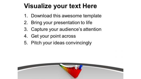 Reach On Top In Business PowerPoint Templates Ppt Backgrounds For Slides 0413