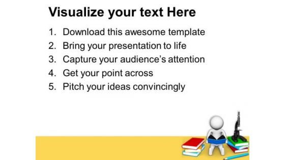 Read All Your Subject Books PowerPoint Templates Ppt Backgrounds For Slides 0813