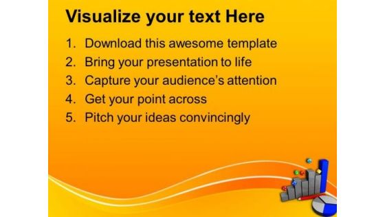 Read The Pie And Bar Chart PowerPoint Templates Ppt Backgrounds For Slides 0713
