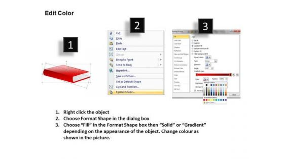 Reading Books PowerPoint Slides And Ppt Diagram Templates