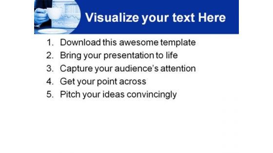 Reading News Business PowerPoint Background And Template 1210