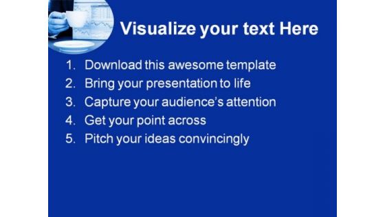 Reading News Business PowerPoint Background And Template 1210