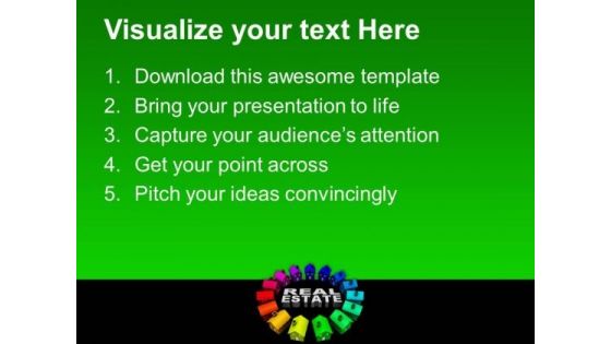 Real Estate Concept Business PowerPoint Templates And PowerPoint Themes 0812