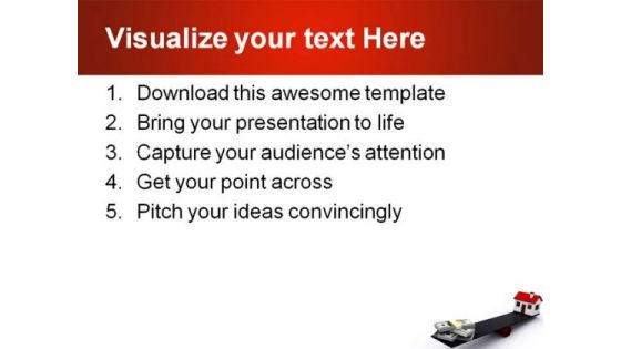 Real Estate Finance PowerPoint Template 0910