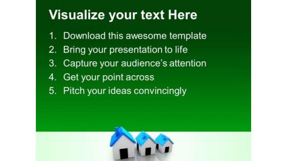 Real Estate Growth Business PowerPoint Templates And PowerPoint Themes 0812