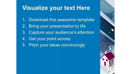Real Estate Market Growth PowerPoint Templates And PowerPoint Themes 0912