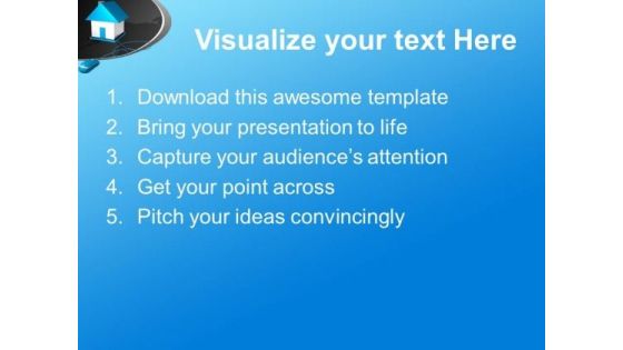 Real Estate On Internet PowerPoint Templates Ppt Backgrounds For Slides 0113