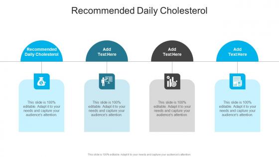 Recommended Daily Cholesterol In Powerpoint And Google Slides Cpb