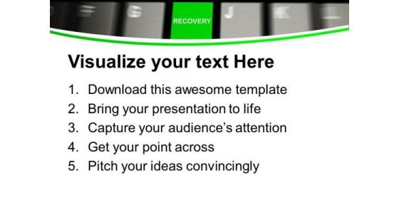 Recover Data With Latest Technology PowerPoint Templates Ppt Backgrounds For Slides 0513
