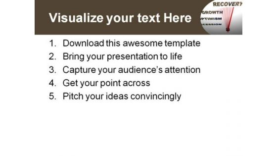 Recovery Future PowerPoint Template 0610