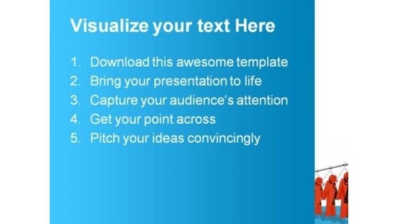 Recruiting Team Leadership PowerPoint Themes And PowerPoint Slides 0811