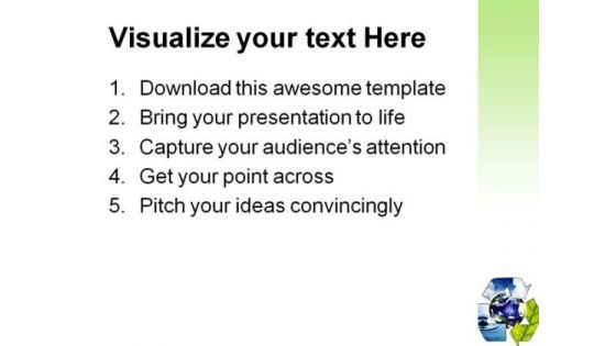 Recycle Environment PowerPoint Templates And PowerPoint Backgrounds 0711