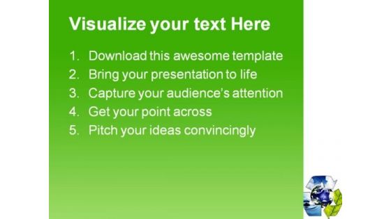 Recycle Environment PowerPoint Templates And PowerPoint Backgrounds 0711