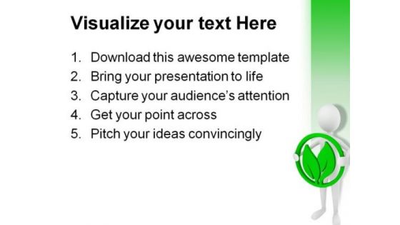 Recycle Environment PowerPoint Themes And PowerPoint Slides 0511