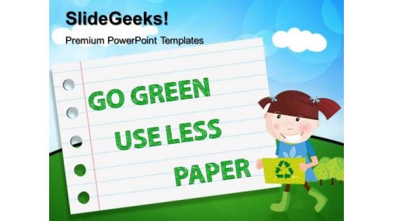 Recycle Nature PowerPoint Templates And PowerPoint Themes 0512