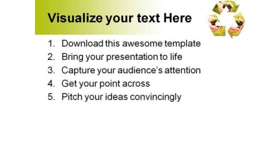 Recycle Soil Environment PowerPoint Templates And PowerPoint Backgrounds 0711