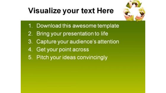 Recycle Soil Environment PowerPoint Templates And PowerPoint Backgrounds 0711