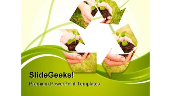 Recycle Soil Environment PowerPoint Templates And PowerPoint Backgrounds 0711