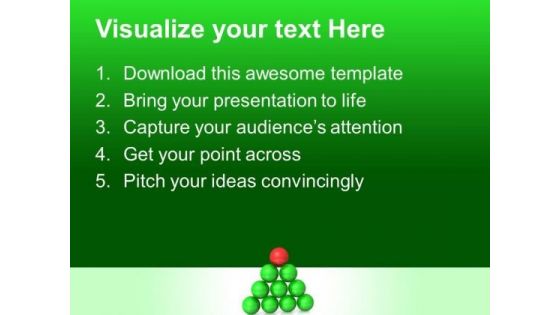 Red Ball Leadership PowerPoint Templates And PowerPoint Themes 0412