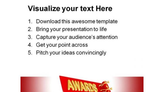Red Carpet Awards Events PowerPoint Templates And PowerPoint Backgrounds 0511