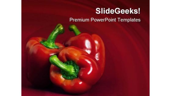Red Chilli Food PowerPoint Templates And PowerPoint Backgrounds 0211